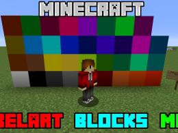 PixelArt Blocks Mod 1.9 | Resurrected